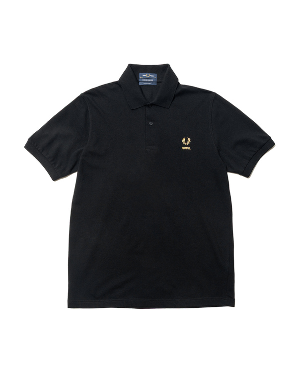 25SS FCRB EMBLEM POLO ブラック/L 新品未開封 SOPH. SOPH.NEWS