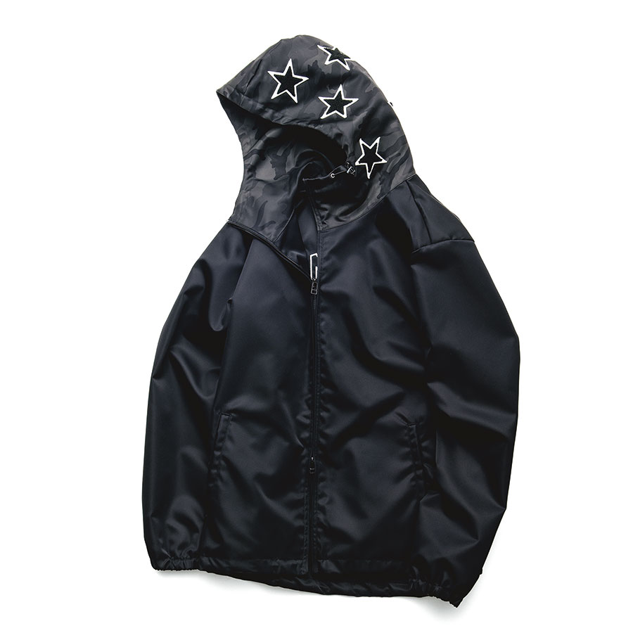 GJメンズジャケットuniform experiment STAR HOODED BLOUSON